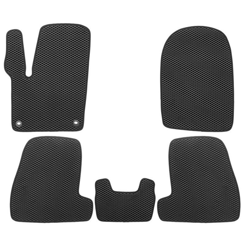 Коврики в салон EVA 5шт для Ford Focus III Рестайлинг Черный Klever EVA.B.0501603222110k