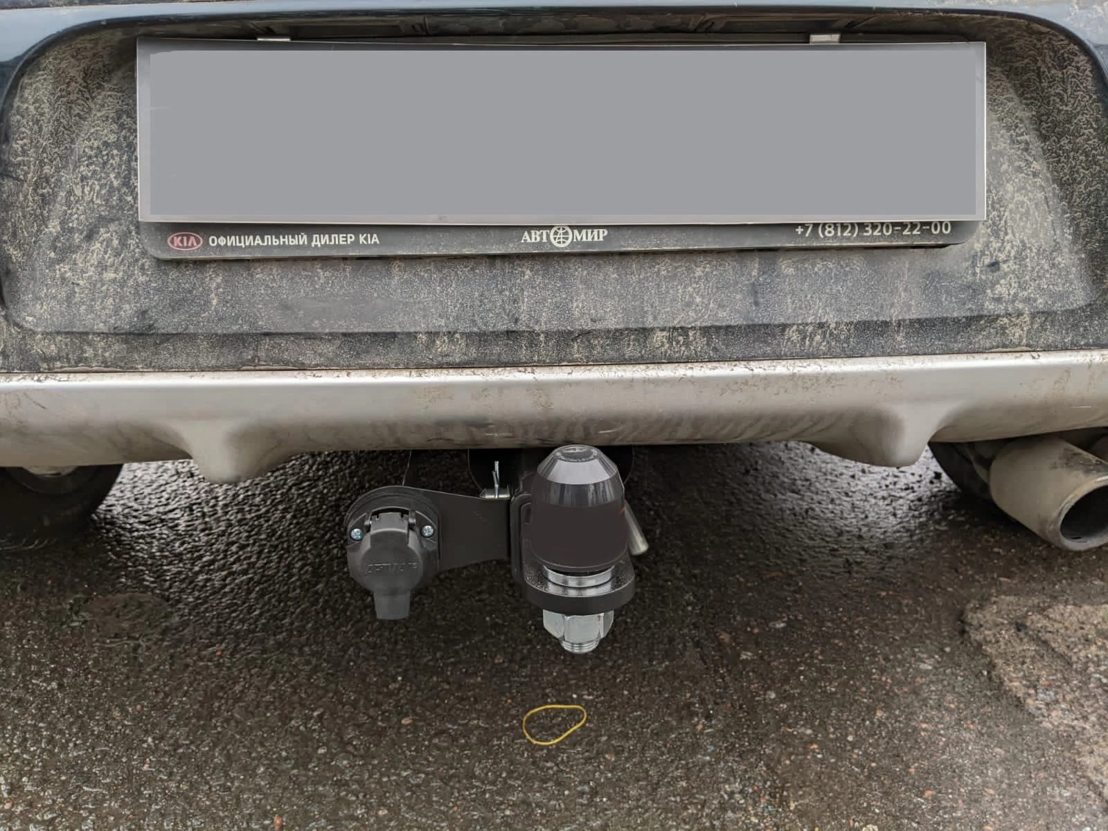 Фаркоп Pt group с типом шара E для Kia Soul III