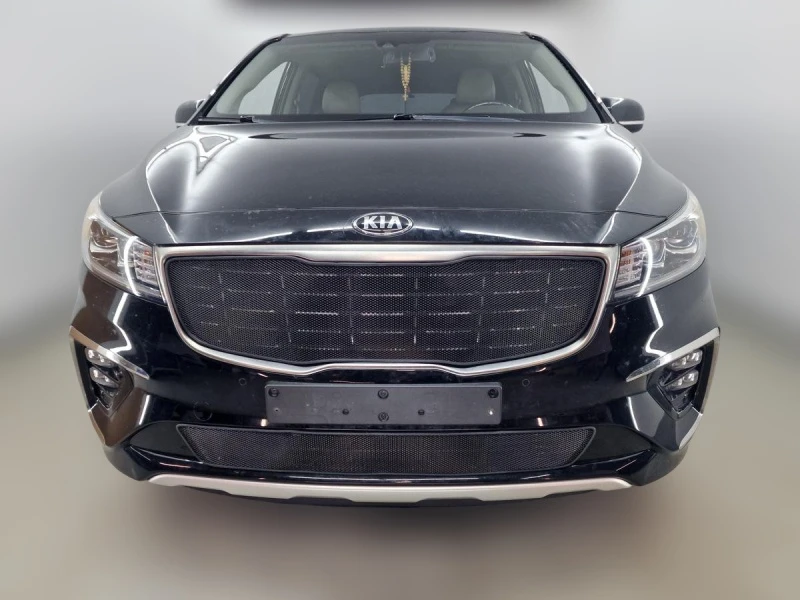Комплект сеток black верх и низ для Kia Carnival (YP) III Рестайлинг Черный Стрелка 11 KCAR.top.black-KCAR.bot.black