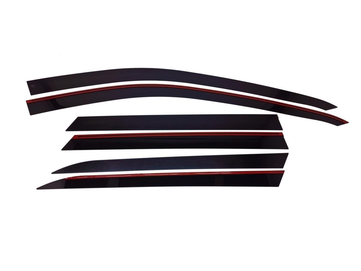 Дефлекторы окон 2D 6 шт для Jaecoo J8