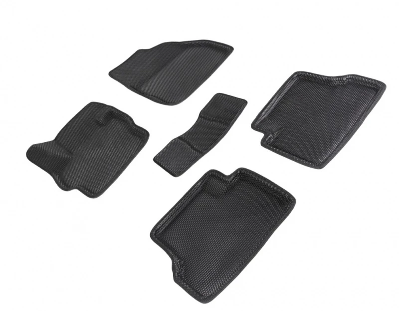 Коврики 3D EVA "СОТА" для Mazda 3 II (BL) Рестайлинг Черный Seintex 95415