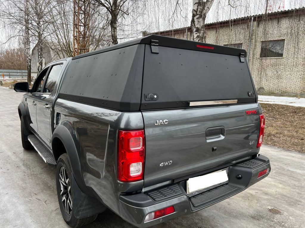 Кунг алюминий черный Premium 2мм для JAC T8