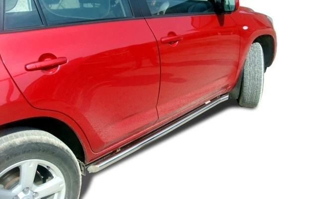 Пороги труба d60 мм для Toyota RAV4 III (XA30)  Юко TRAV.06.32