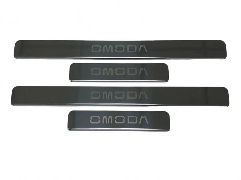Накладки на пороги из нержавеющей стали 4шт. для Omoda C5 I  INOX INOX.OMO.C5.2022.ST