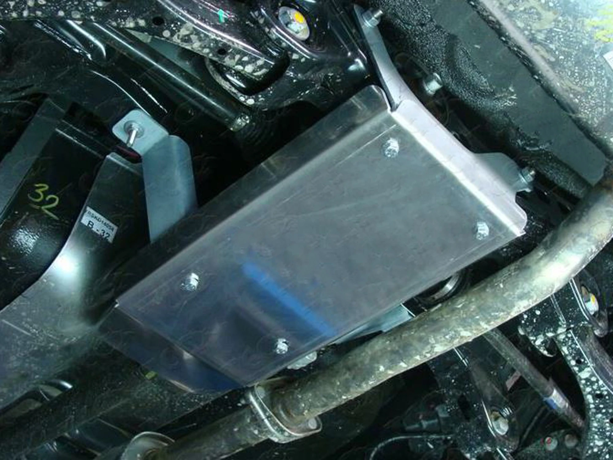 Защита заднего дифференциала для Hyundai ix35 I  ТСС ZKTCC00055