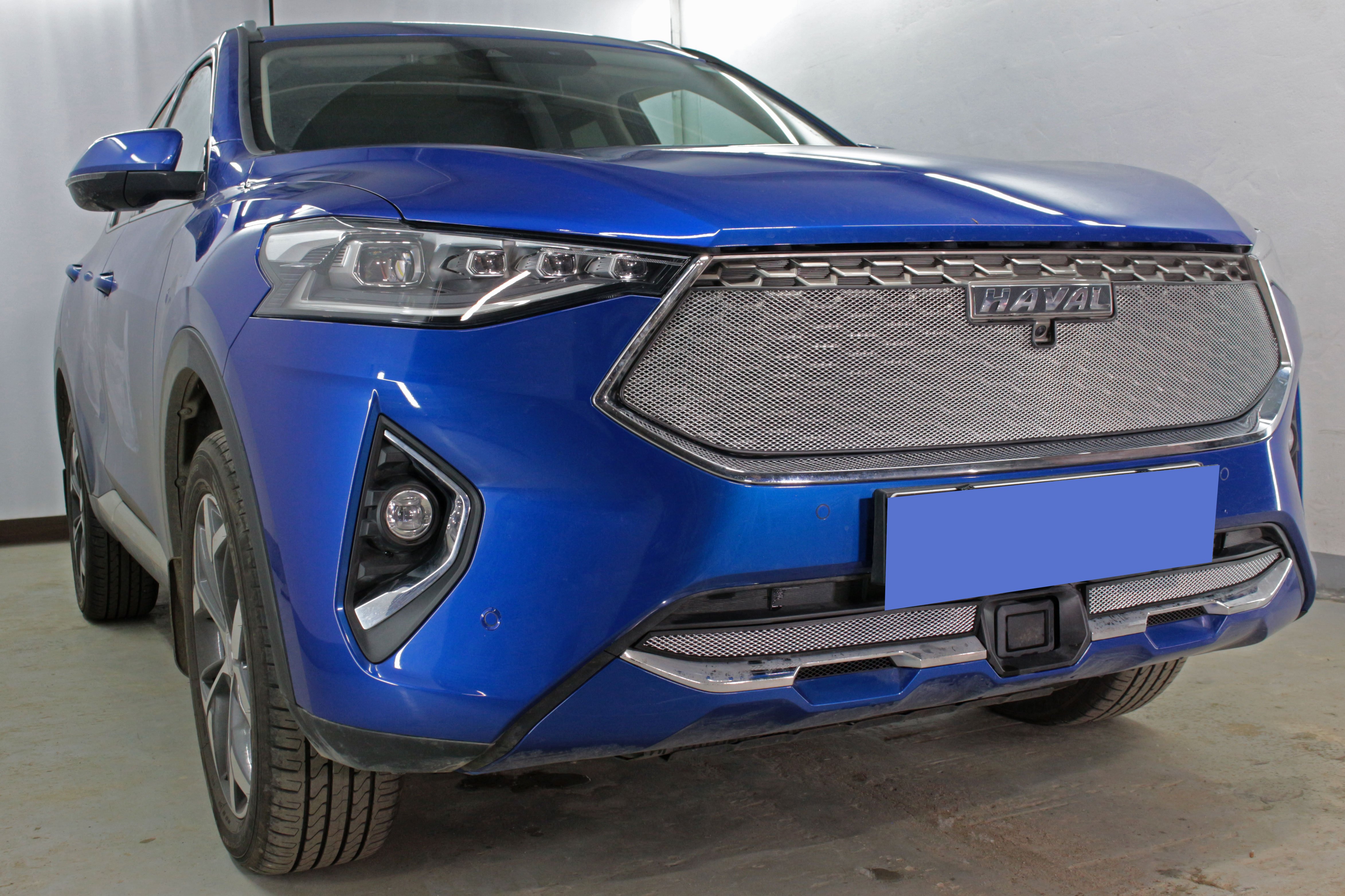 Защитная сетка радиатора верх для Haval F7x I