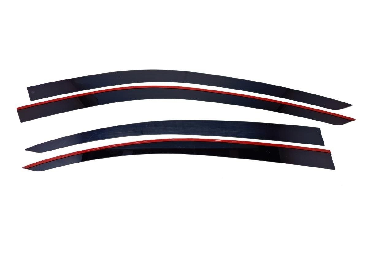 Дефлекторы окон 2D 4 шт. для Genesis G70 I Рестайлинг