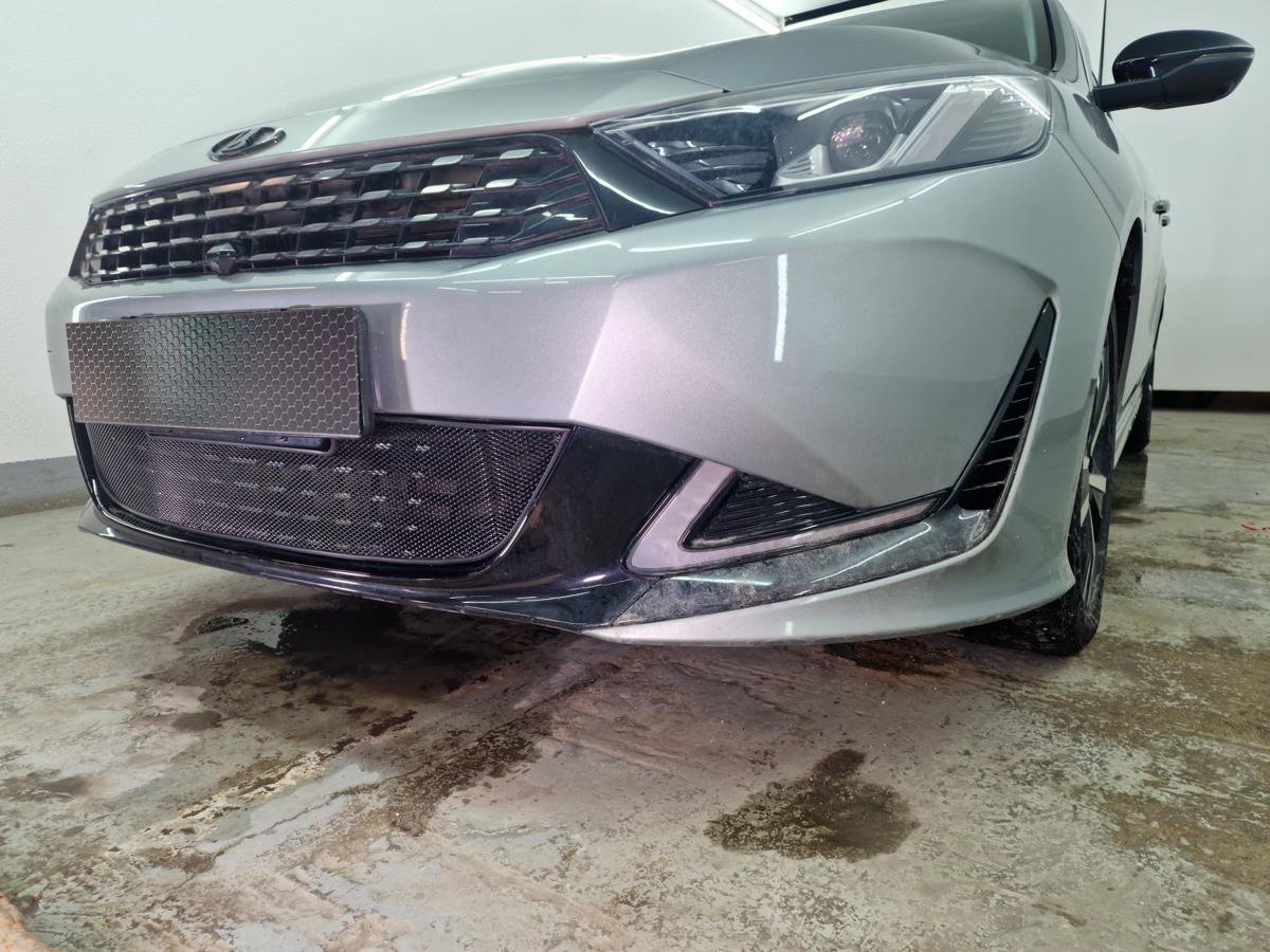 Защитная сетка радиатора низ для Kaiyi E5