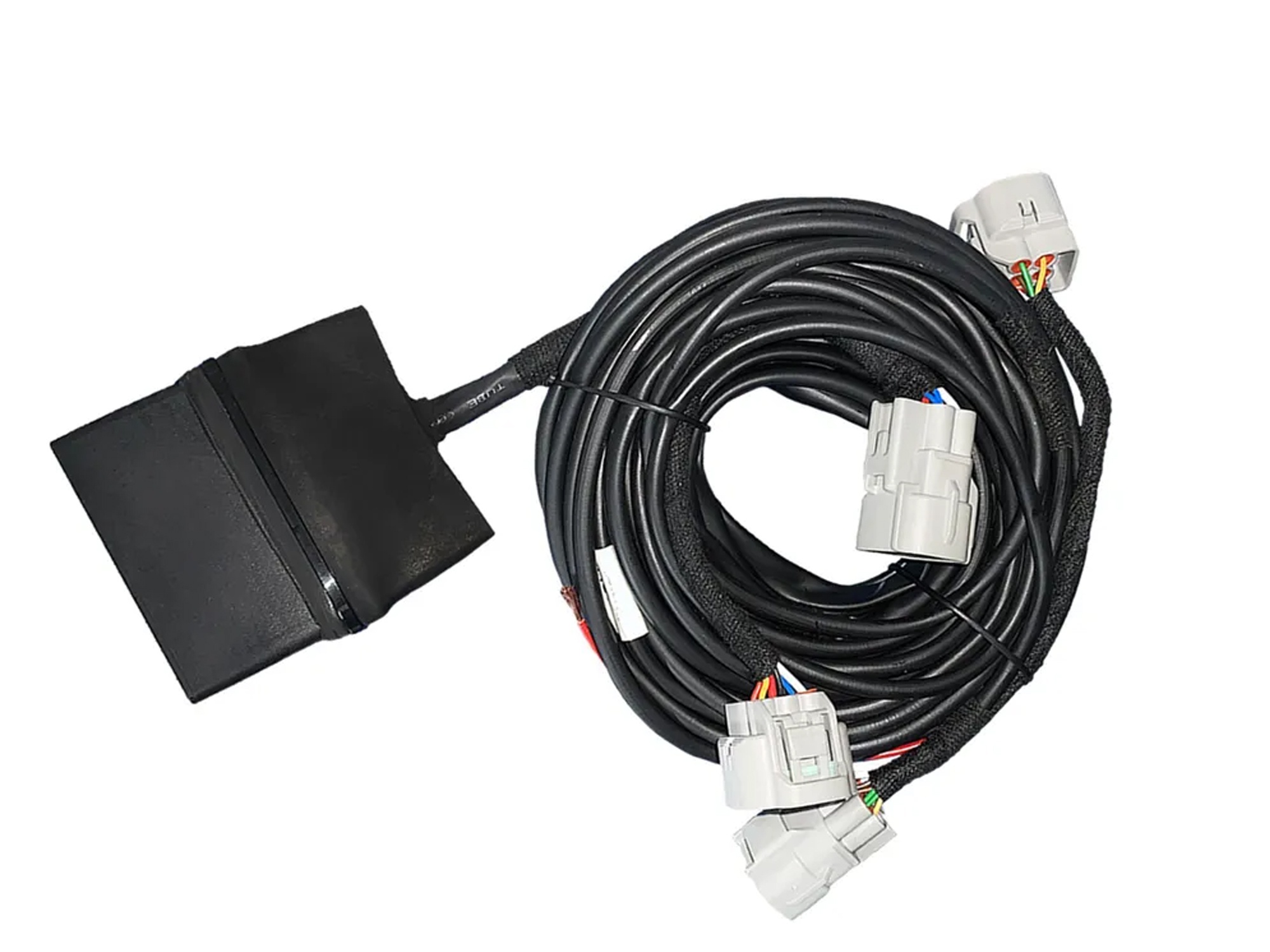 Комплект штатной электрики для фаркопа с блоком 7.1-7Pin для Mitsubishi L200 V Рестайлинг