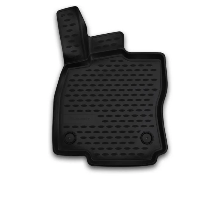 Коврик 3D в салон полиуретан для Skoda Octavia III (A7) Рестайлинг Черный Element ELEMENT3D4516210kFL