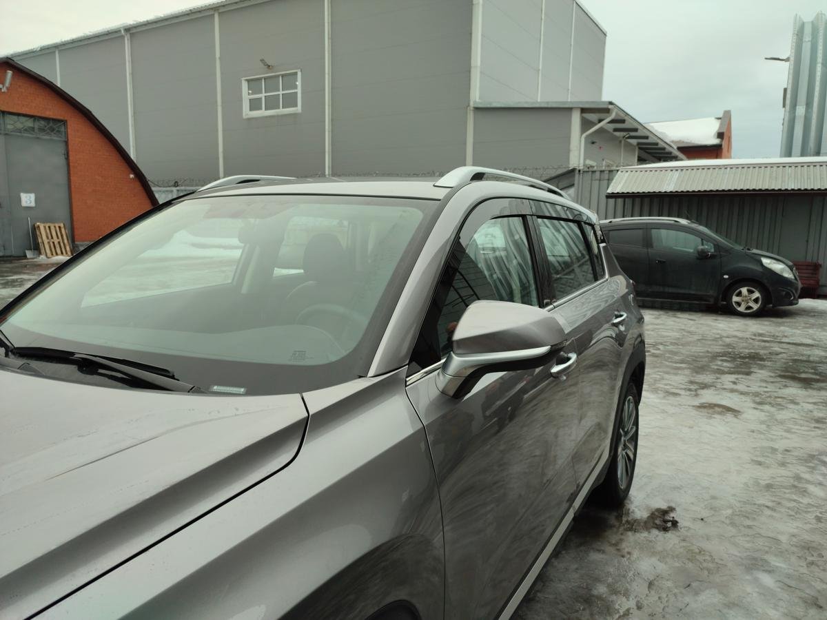 Дефлекторы окон 2D 6 шт для Changan CS35PLUS I Рестайлинг