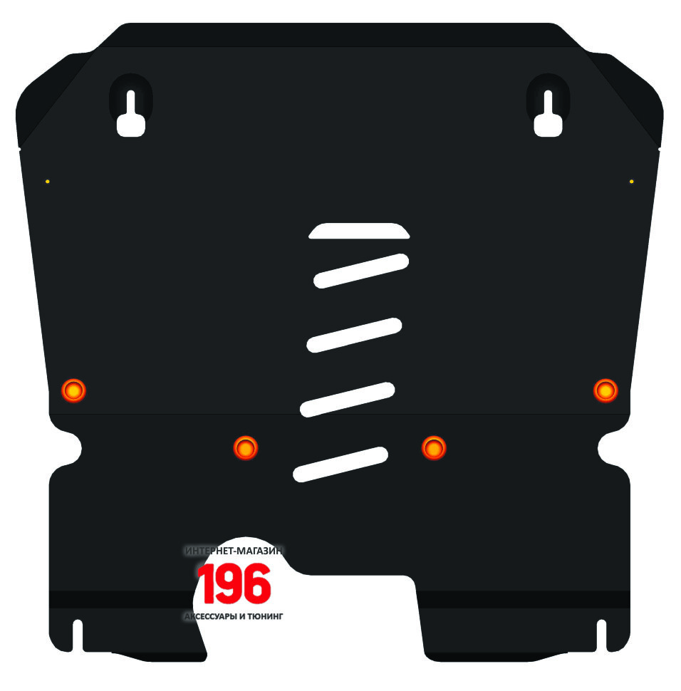 Защита картера и КПП для Opel Astra J