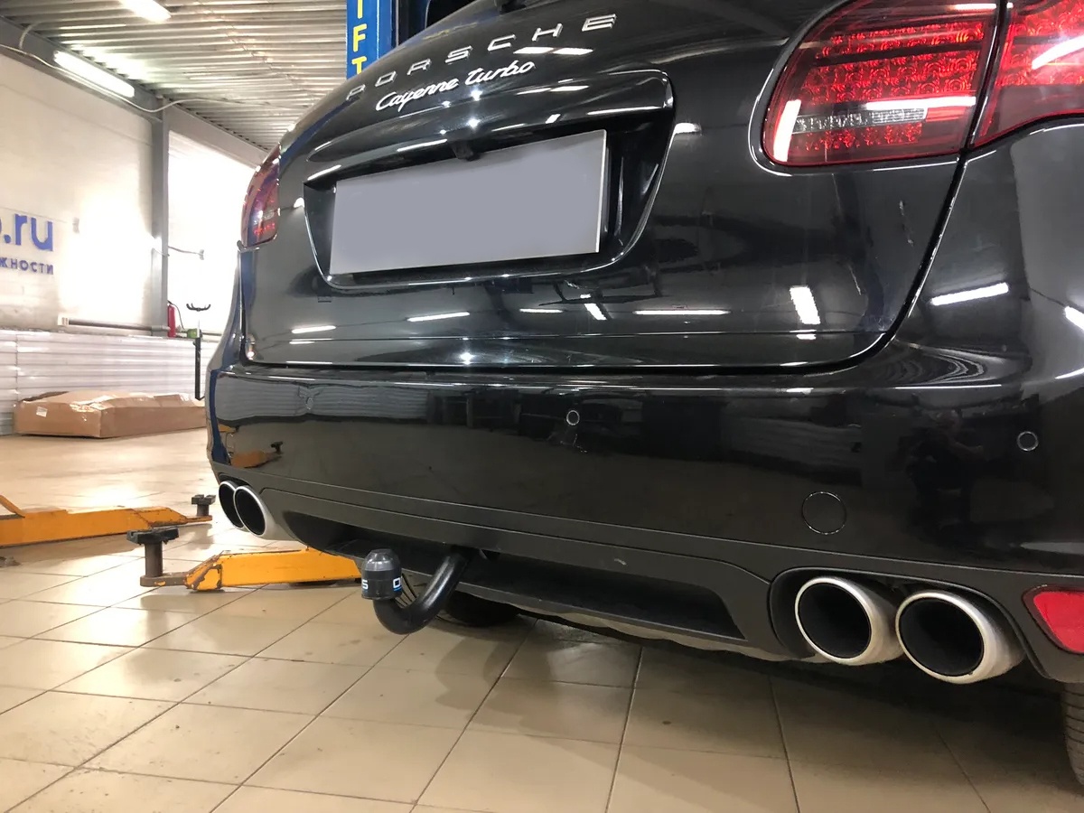 Фаркоп Oris c типом шара A для Porsche Cayenne II Рестайлинг (958)