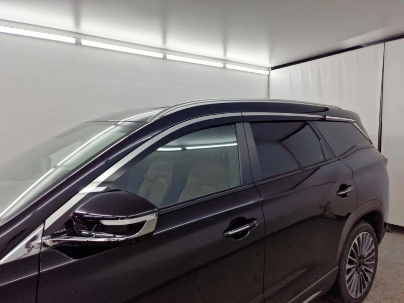 Дефлекторы окон с хром накладками 2D 6 шт для Jetour X90 PLUS Хром Стрелка 11 2D168-6C.S11