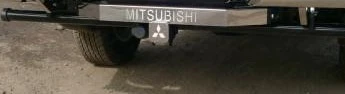 Фаркоп с типом шара Е нерж. для Mitsubishi L200 V Рестайлинг  ТСС TCU00139N