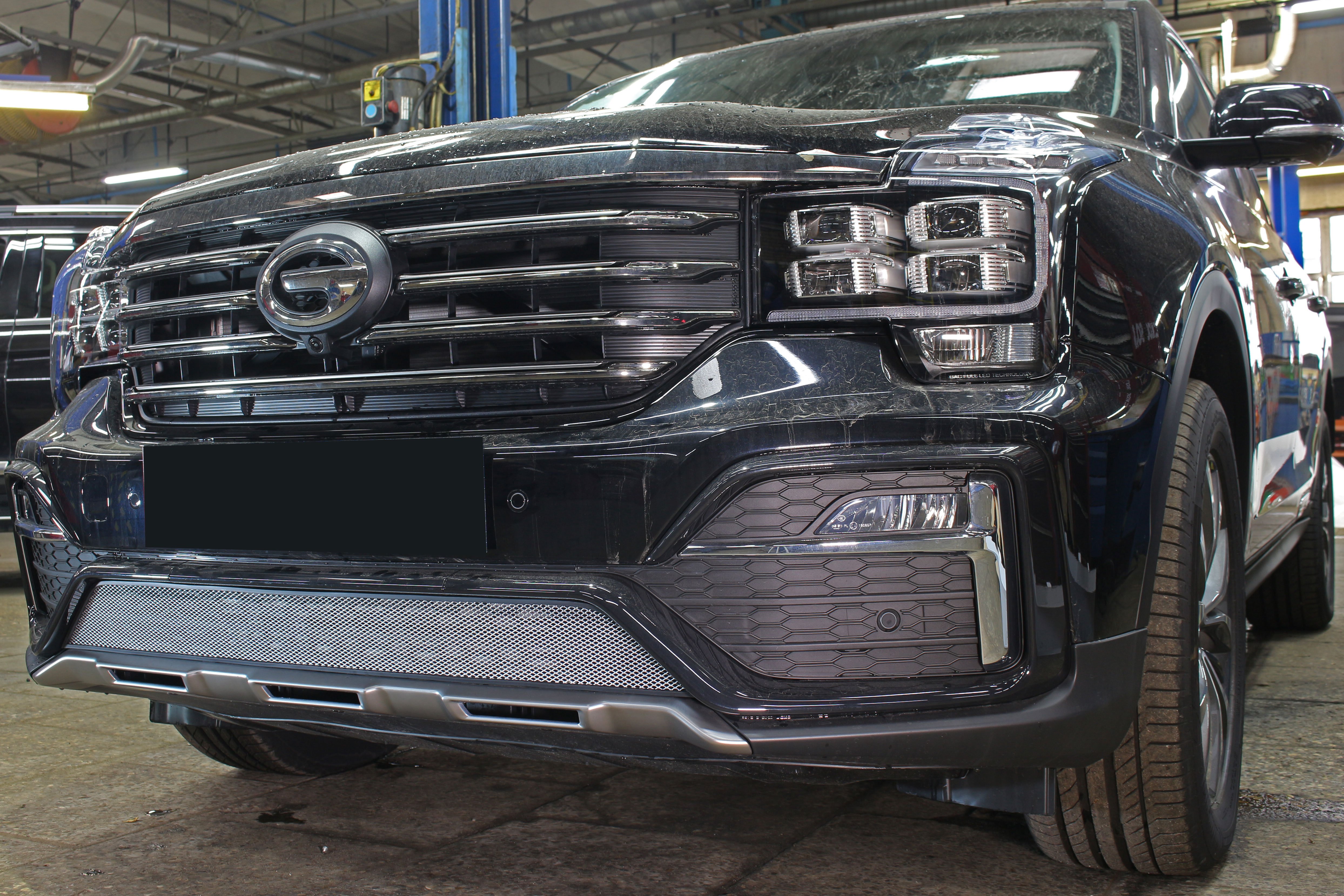 Защитная сетка радиатора низ для GAC GS8 I