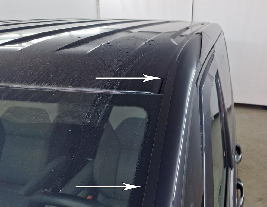 Водосток лобового стекла Премиум для Volkswagen Multivan T7