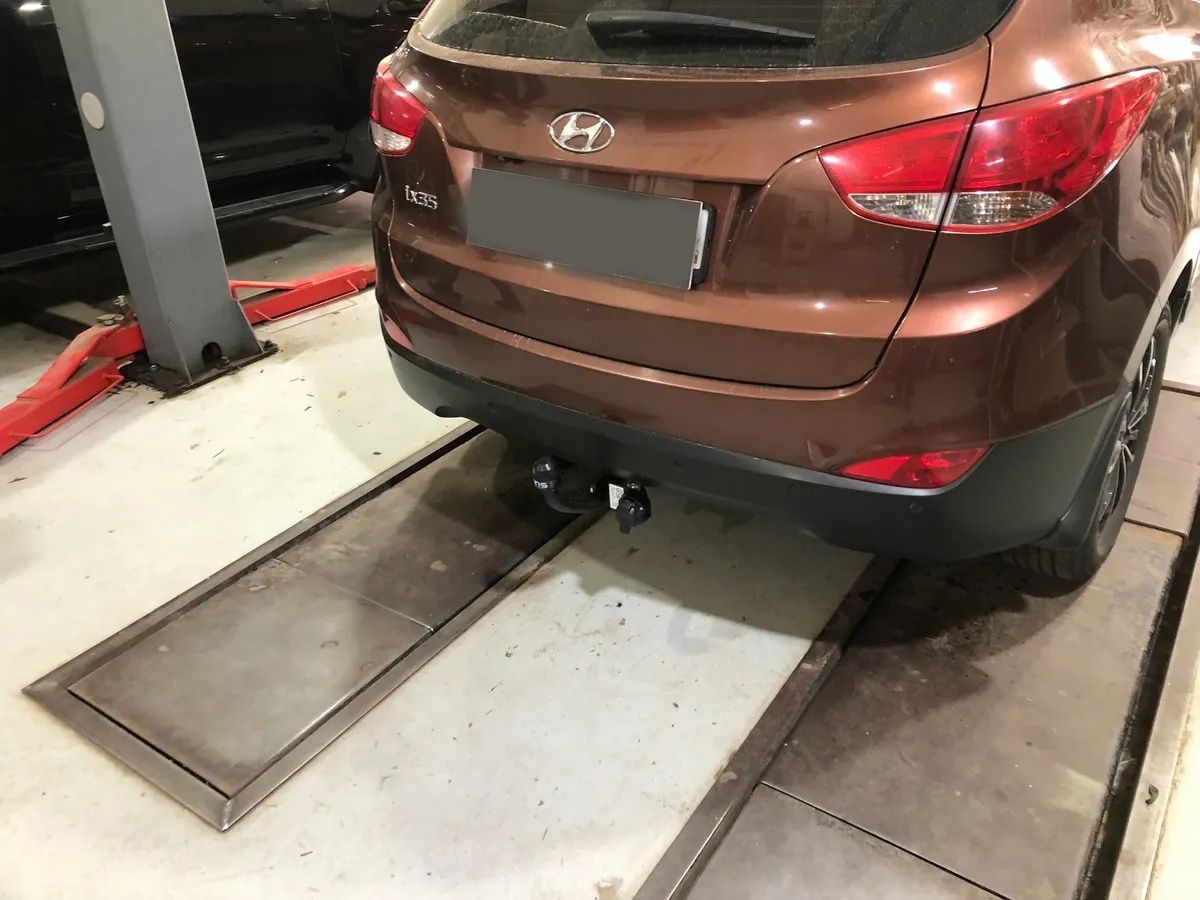 Фаркоп Oris c типом шара A для Hyundai ix35 I Рестайлинг