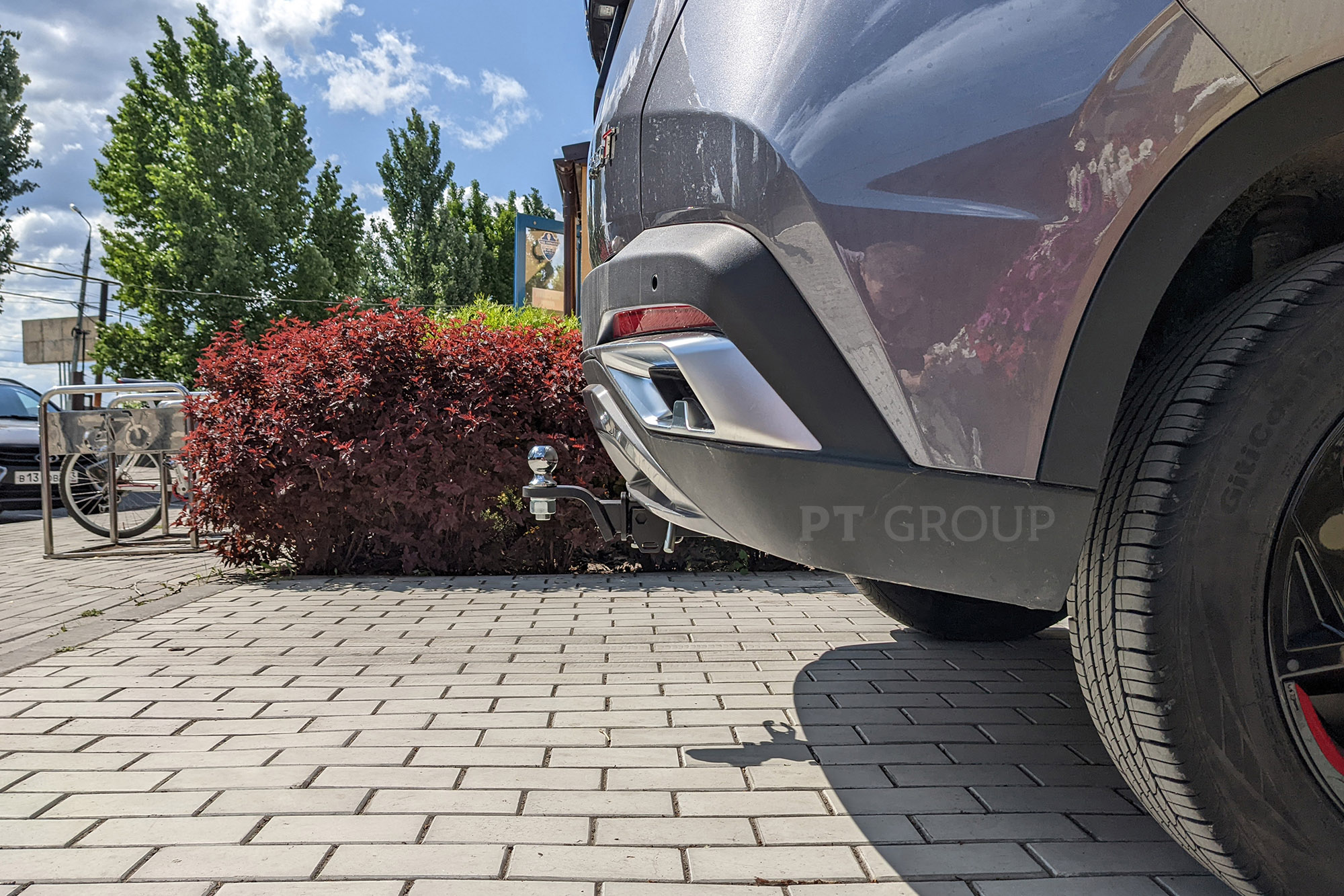 Фаркоп Pt group с типом шара E для Omoda C5 I