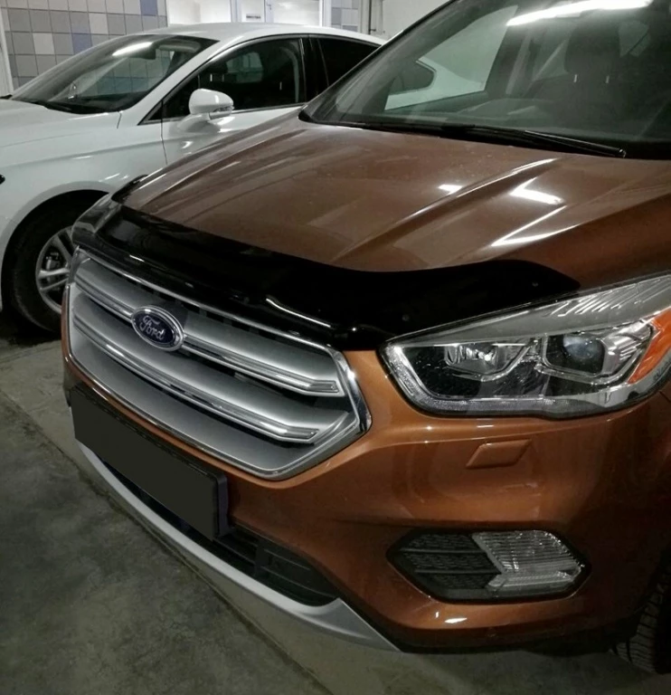 Дефлектор капота темный для Ford Kuga II Рестайлинг