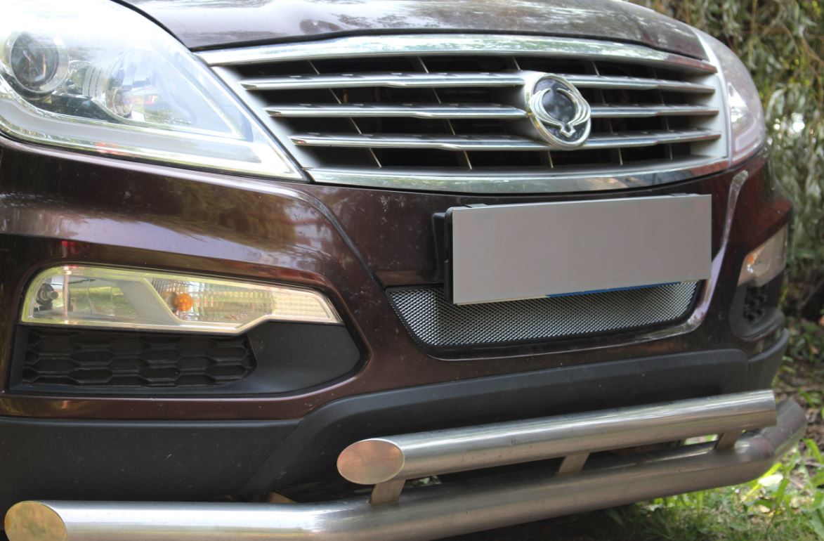 Защитная сетка радиатора для SsangYong Rexton III