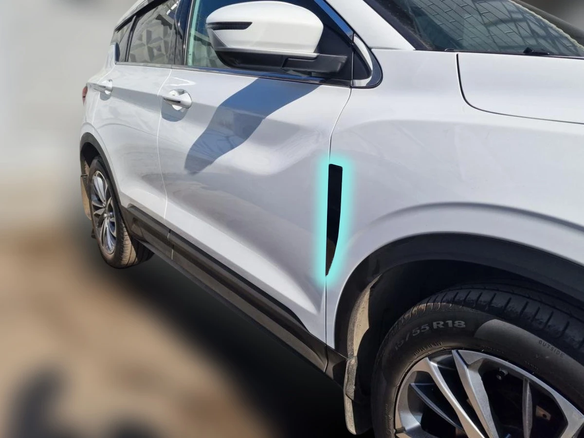 Накладки на крылья для Geely Coolray I Черный Стрелка 11 0132.dec