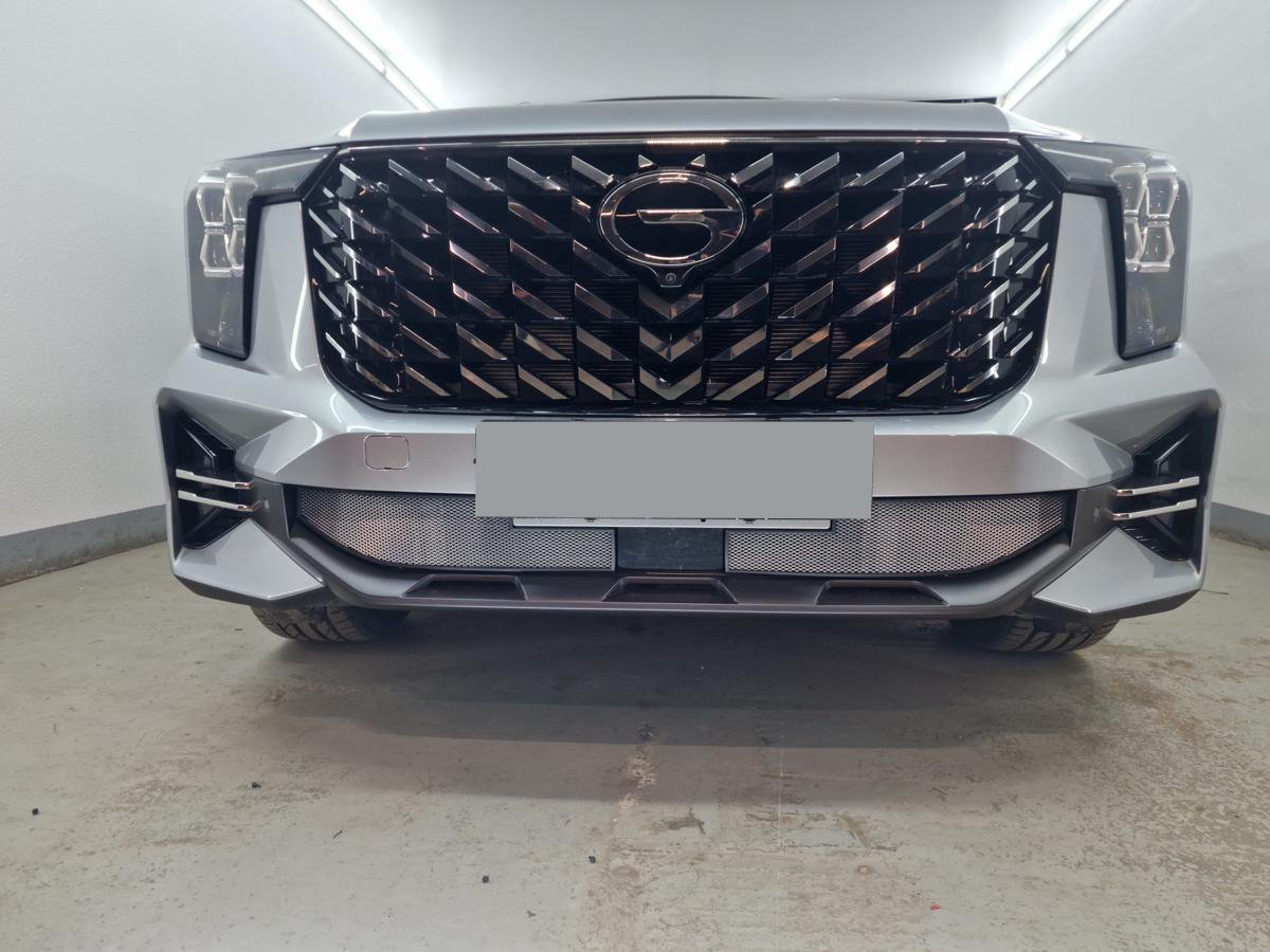 Защитная сетка радиатора низ 2 части, с датчиком ACC для GAC GS8 II