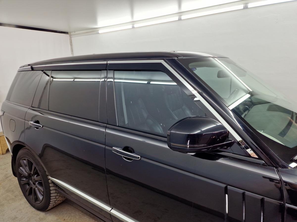 Дефлекторы окон 2D с хром накладками 6 шт. для Land Rover Range Rover IV Рестайлинг