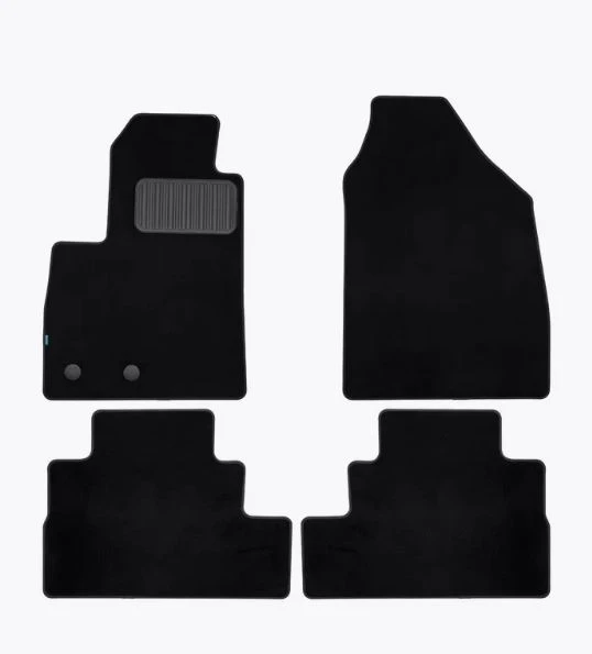 Коврики в салон Klever Premium 4шт для Jetour Dashing Черный Klever KLEVER0312700222110kh