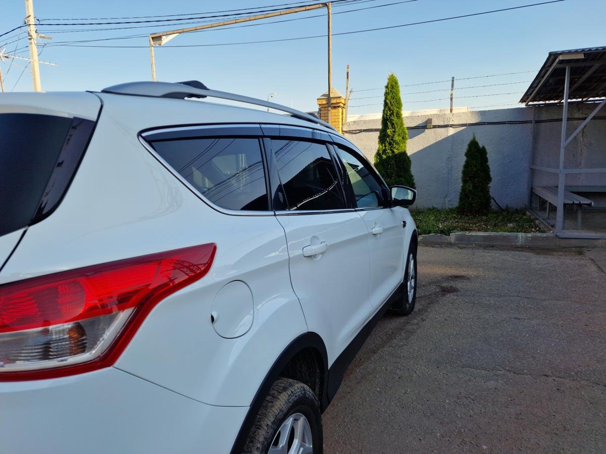 Дефлекторы окон 2D с хром накладками 6 шт. для Ford Kuga II Рестайлинг