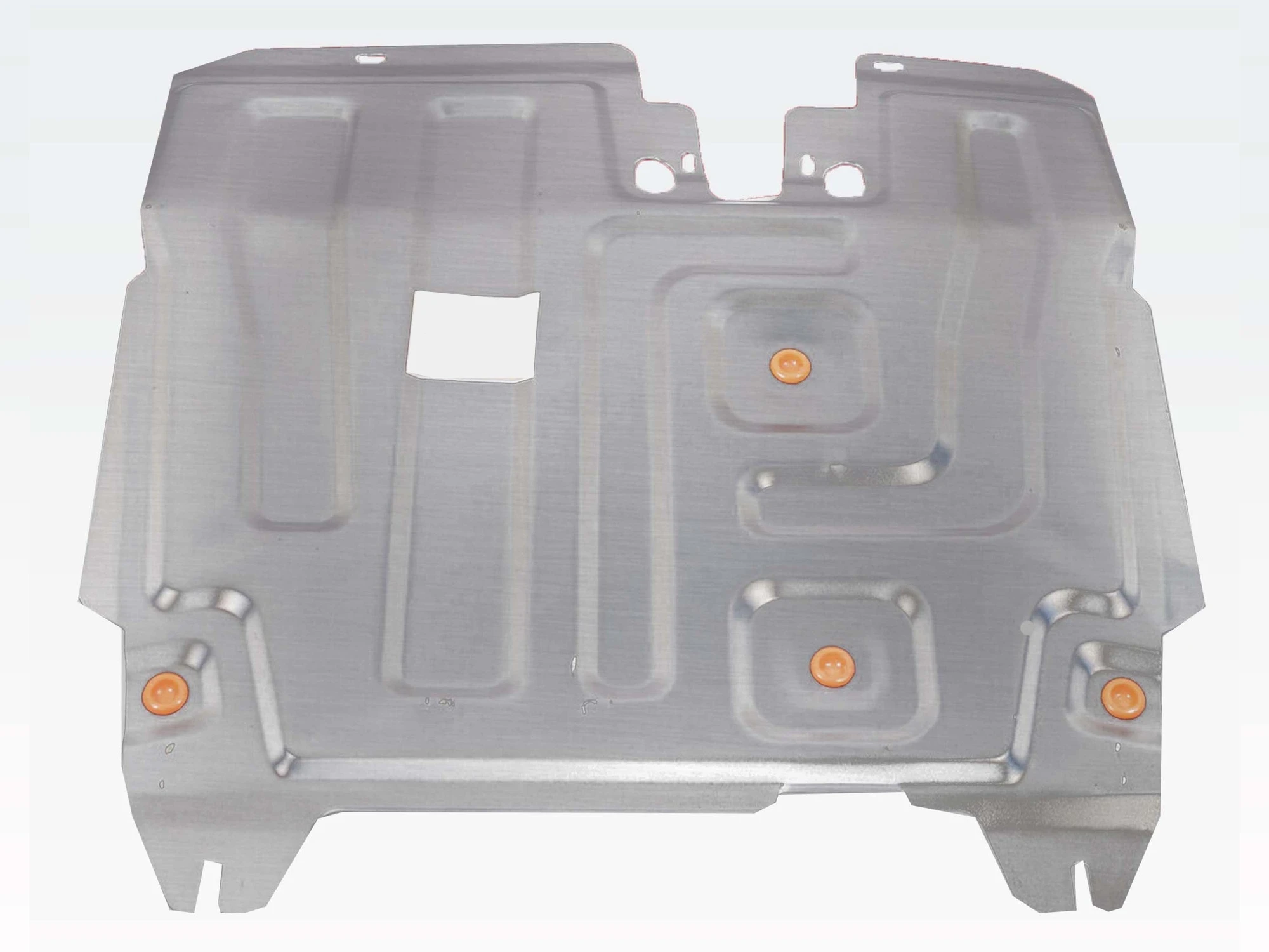 Защита картера и КПП для Chery Fora (A21)  Alfeco ALF0202AL4