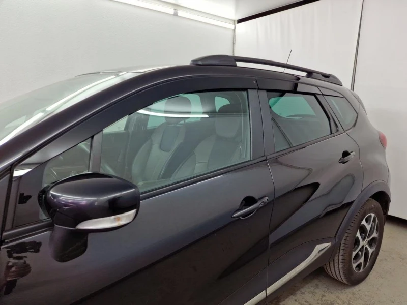 Дефлекторы окон 2D 6 шт для Renault Kaptur I Черные Стрелка 11 2D199-6.S11