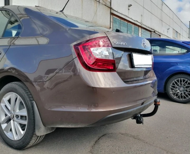 Фаркоп Leader с типом шара A для Skoda Rapid I  Лидер-Плюс V125-A
