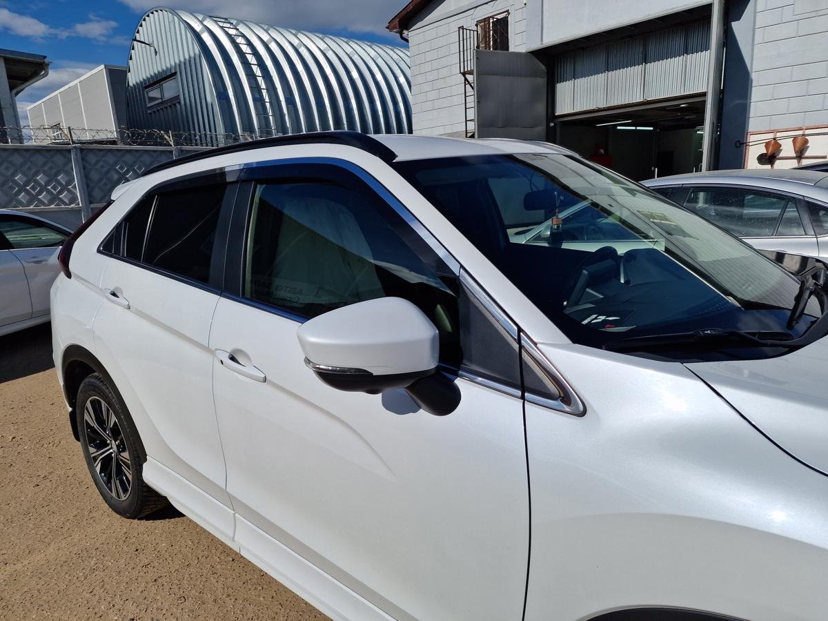 Дефлекторы окон 2D с хром накладками 4 шт. для Skoda Octavia IV (A8)