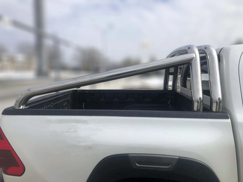 Защитная дуга двойная d76/76 мм для Toyota Hilux VIII Рестайлинг  Юко THLX.21.90-9