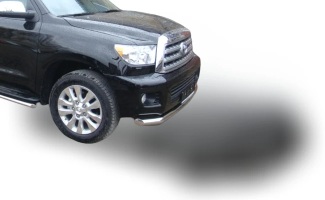 Защита переднего бампера d76 мм для Toyota Sequoia II  Юко TSQ.08.01