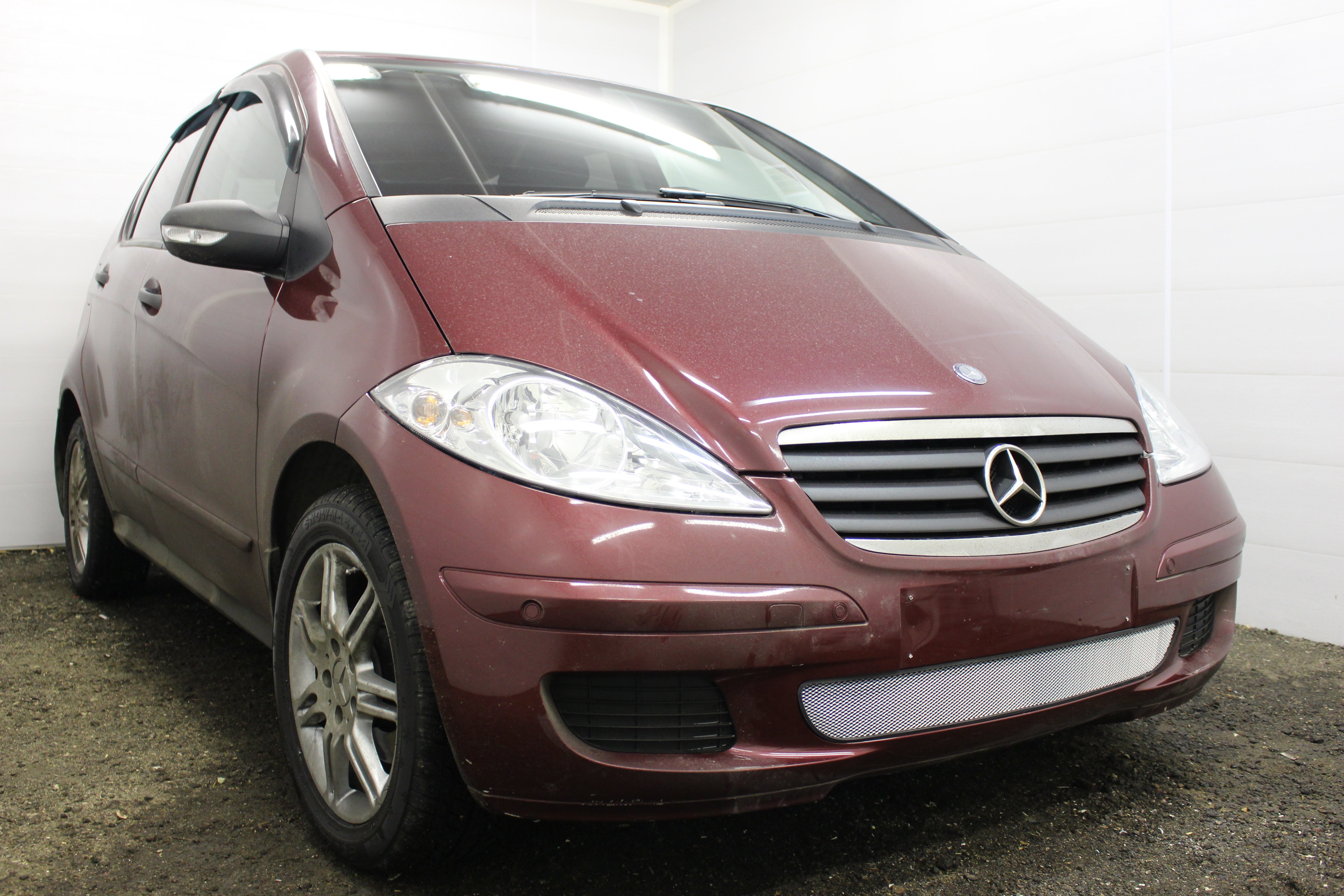 Защитная сетка радиатора для Mercedes-Benz A-Класс II (W169)