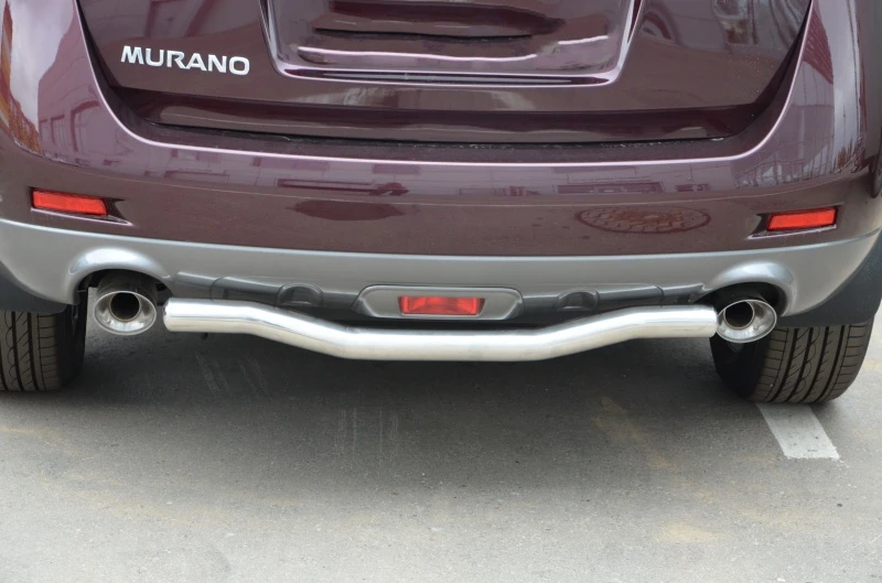Защита заднего бампера d60 мм для Nissan Murano III (Z52)  Юко NMU.14.13