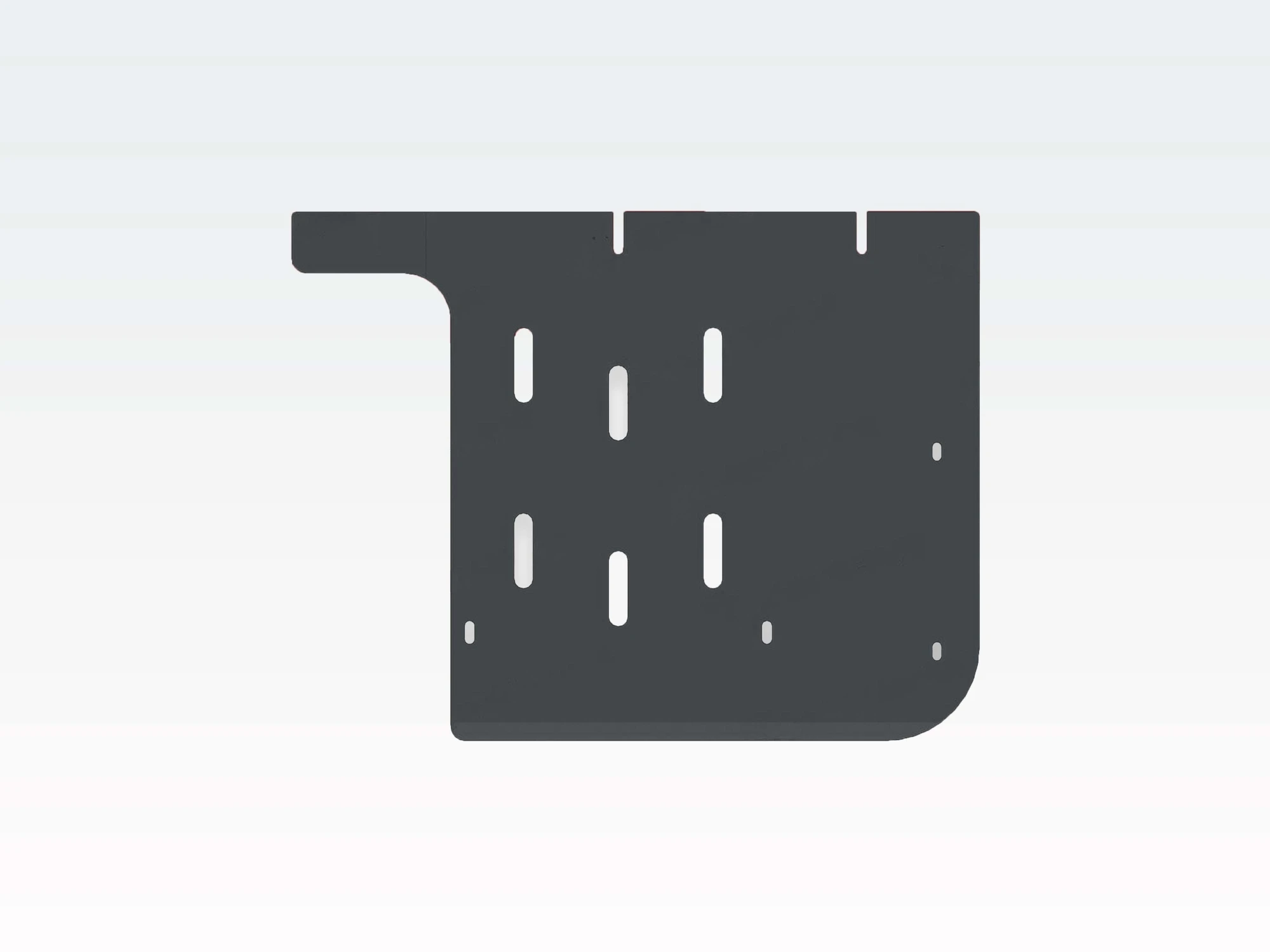 Защита КПП для BMW X1 I (E84) Черный