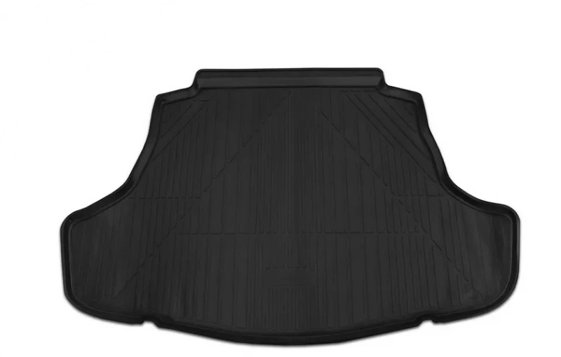 Коврик в багажник для Toyota Camry VIII (XV70) Рестайлинг Черный Element ELEMENT48152B13