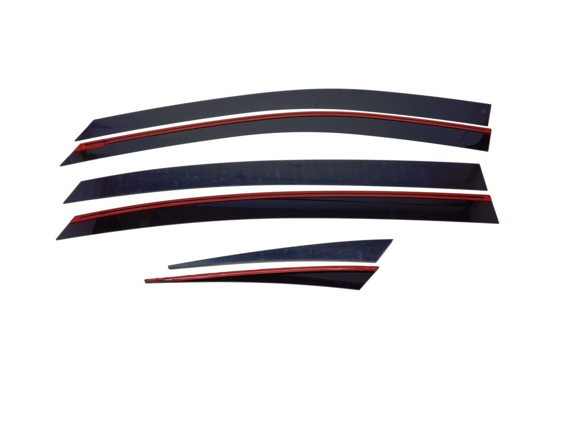 Дефлекторы окон 2D 6 шт. для Dongfeng Shine Max