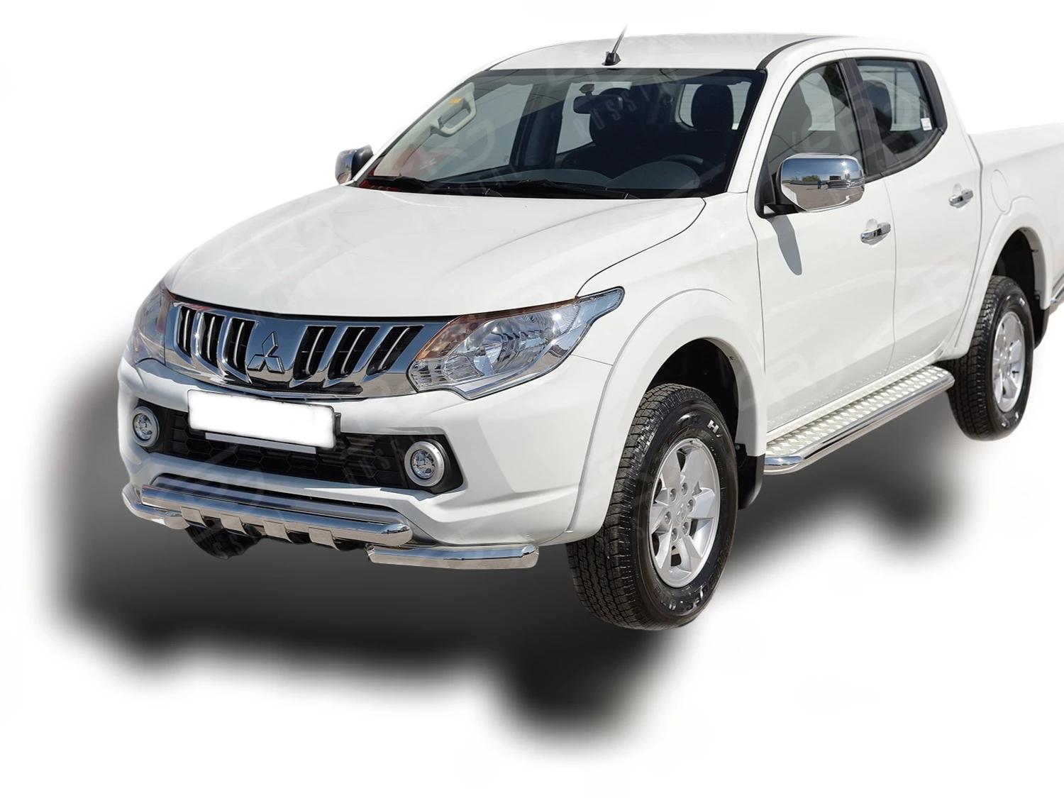 Защита переднего бампера G d76 мм для Mitsubishi L200 V  Юко MSL200.15.05