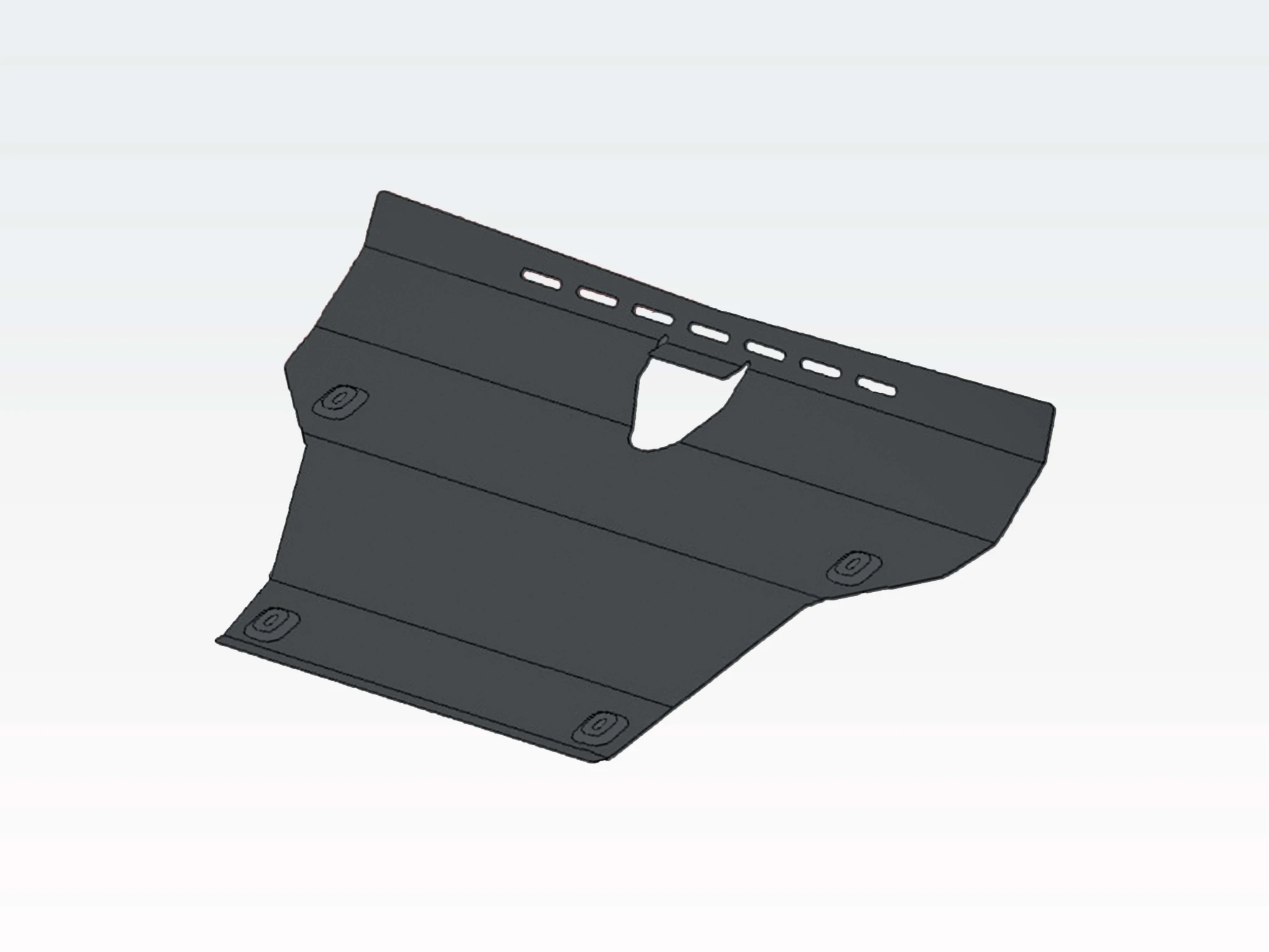 Защита рулевых тяг для Land Rover Range Rover Sport I Рестайлинг