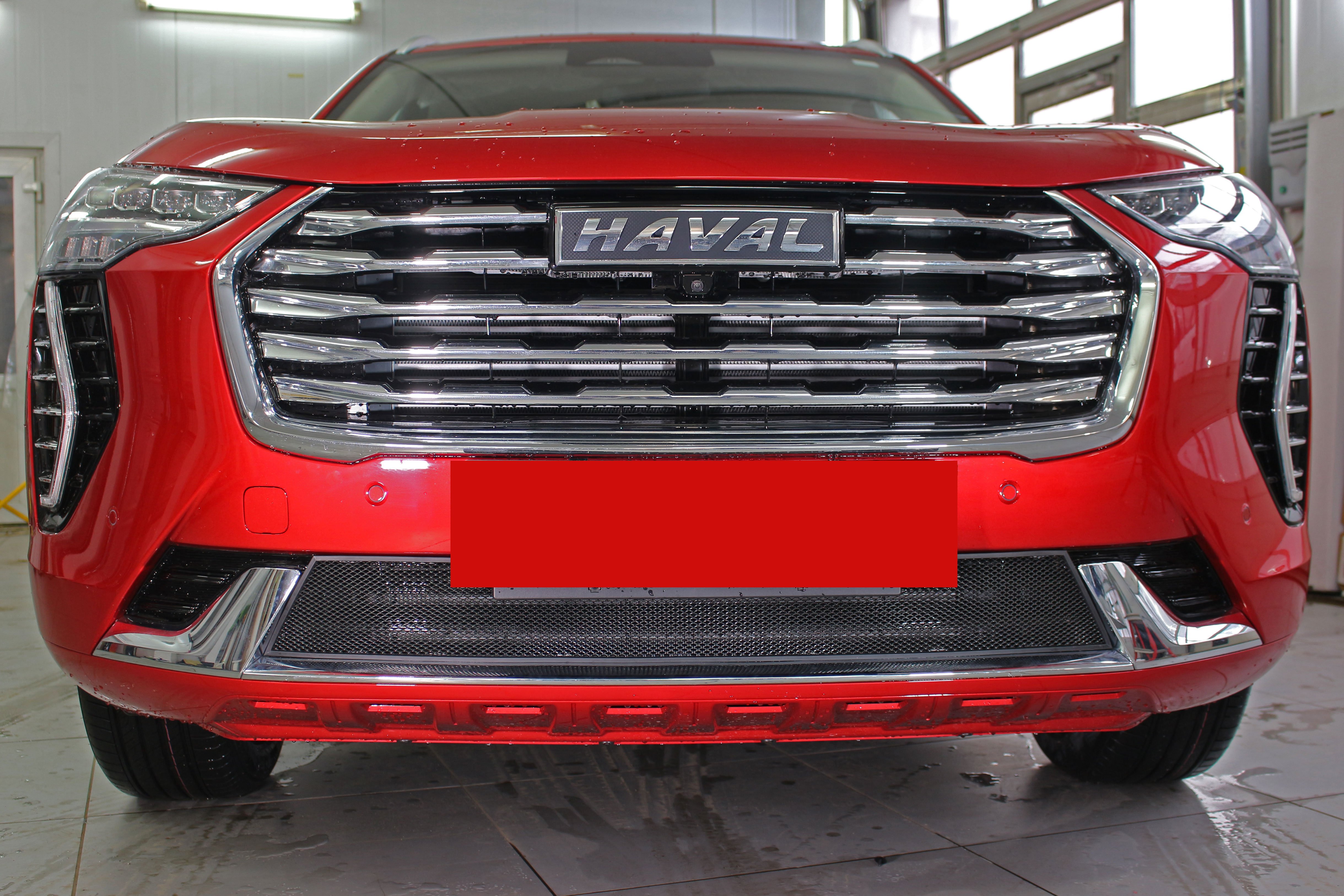 Защитная сетка радиатора низ для Haval Jolion I