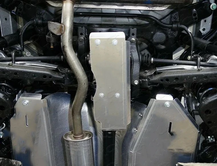 Защита дифференциала для Renault Koleos II  ТСС ZKTCC00068
