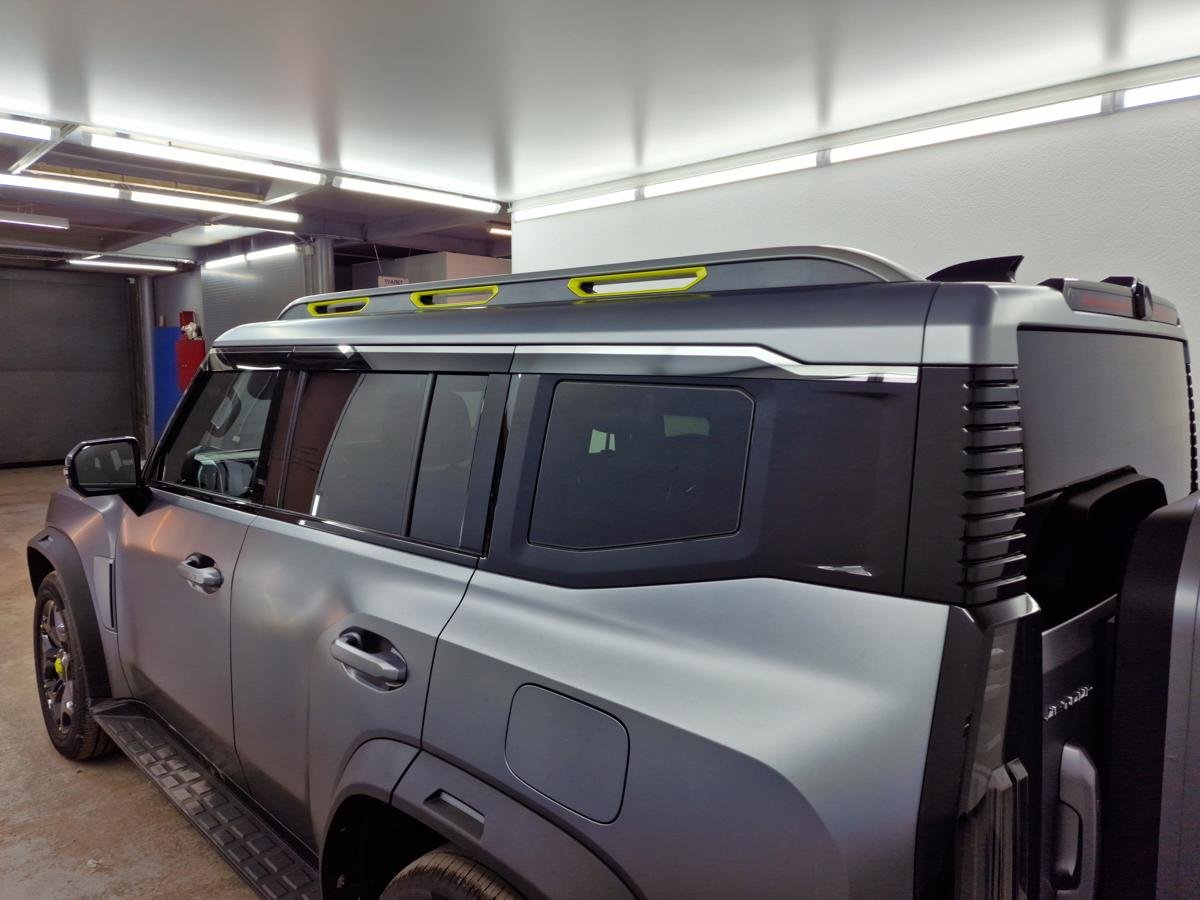 Дефлекторы окон с хром накладками 2D 6 шт для Jetour T2