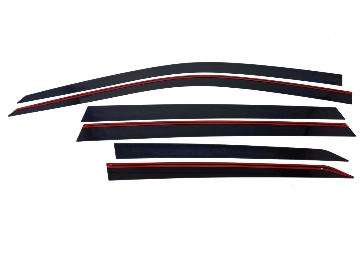 Дефлекторы окон 2D 6 шт для Honda Pilot III