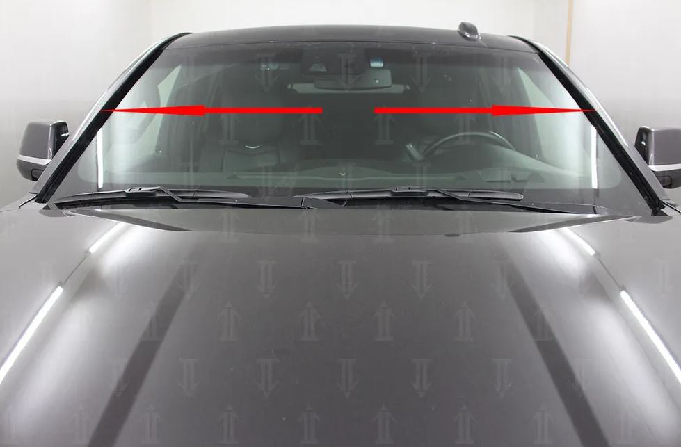 Дефлектор (водосток) лобового стекла для Chevrolet Tahoe IV