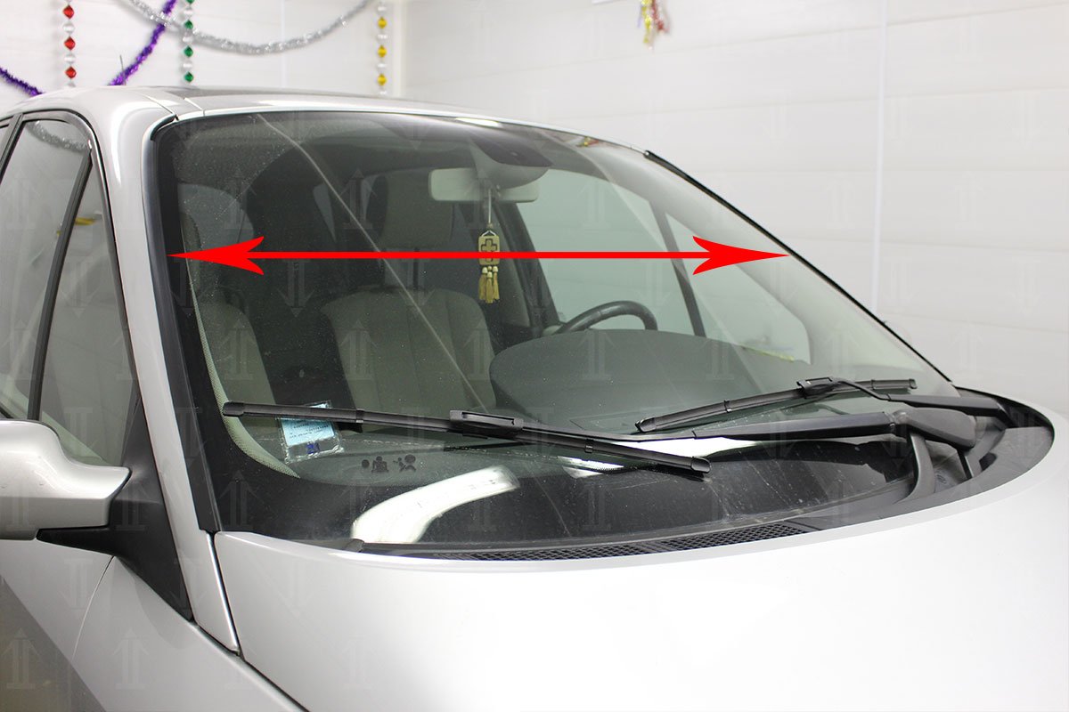 Дефлектор (водосток) лобового стекла для Renault Scenic II Рестайлинг