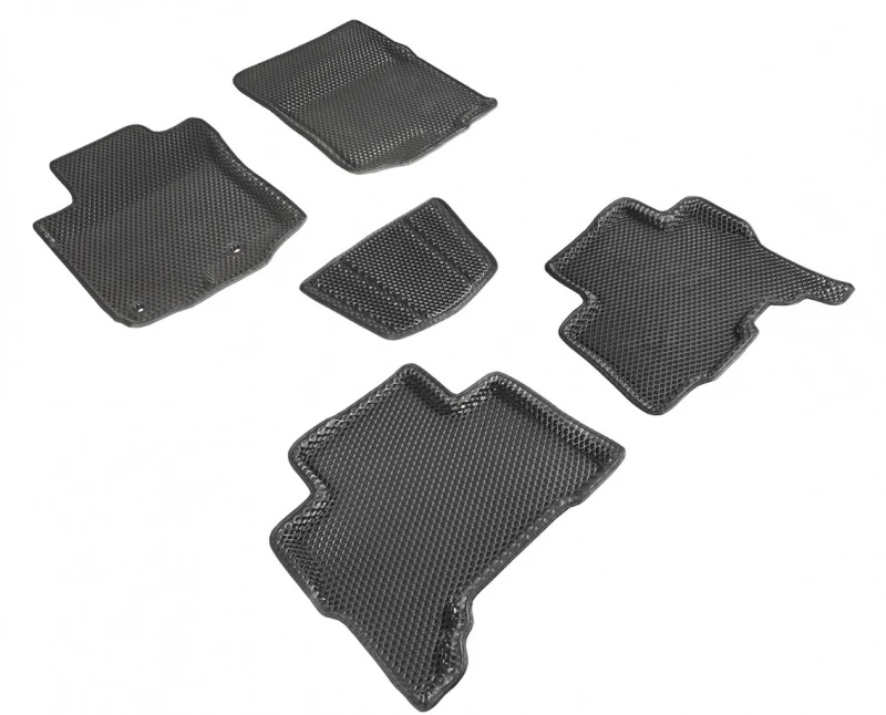 Коврики 3D EVA "РОМБ" для салона для Toyota Land Cruiser Prado 150 Series Рестайлинг 1 Черный Seintex 95195